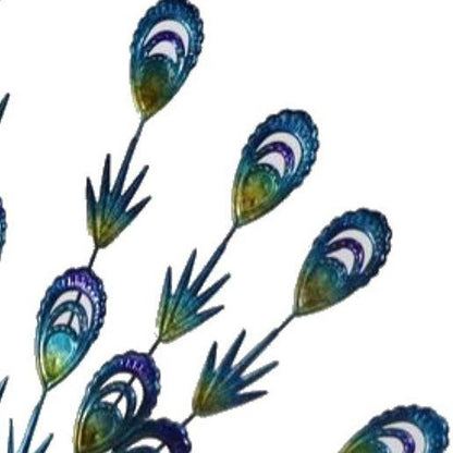 23" Blue And Purple Metal Birds Garden Accents Accessories HomeRoots