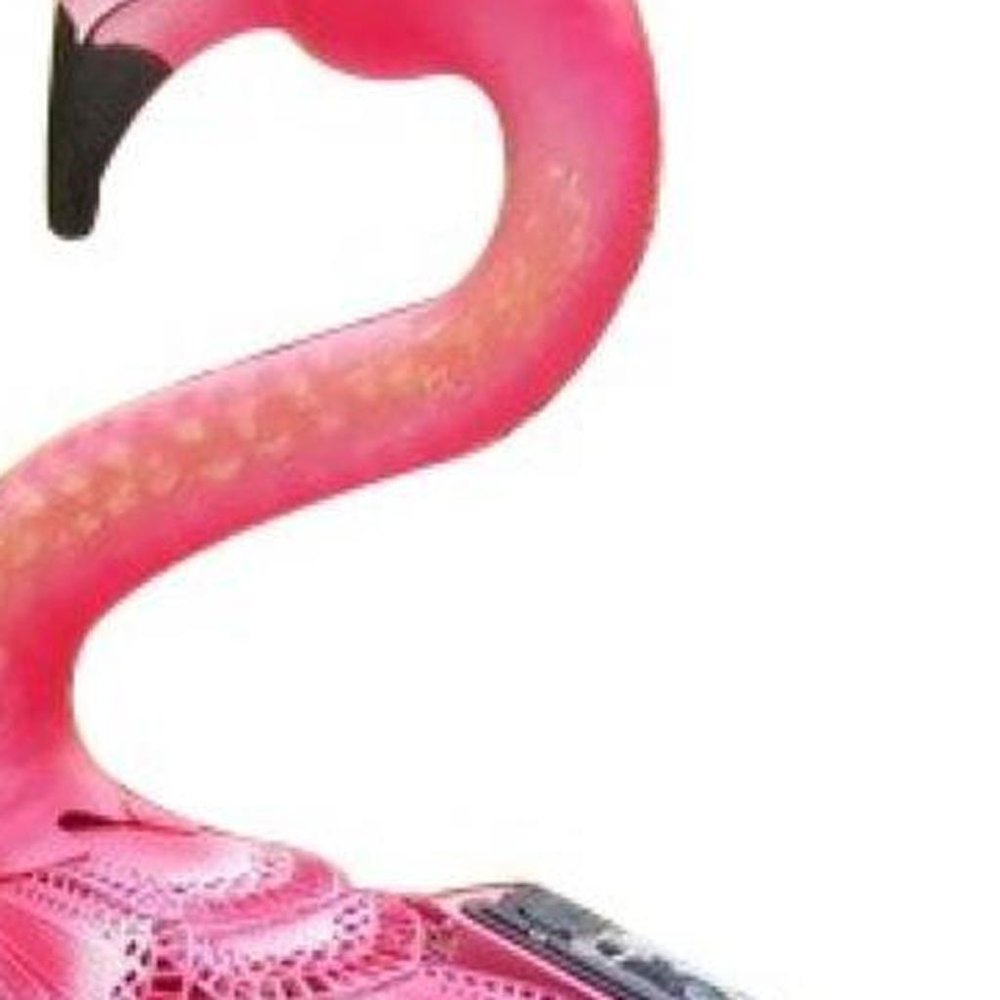 23" Pink Metal LED lights Flamingo Garden Accents Accessories — view 3