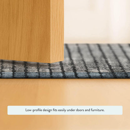 10' X 14' Gray And Graphite Abstract Washable Indoor Outdoor Area Rug
