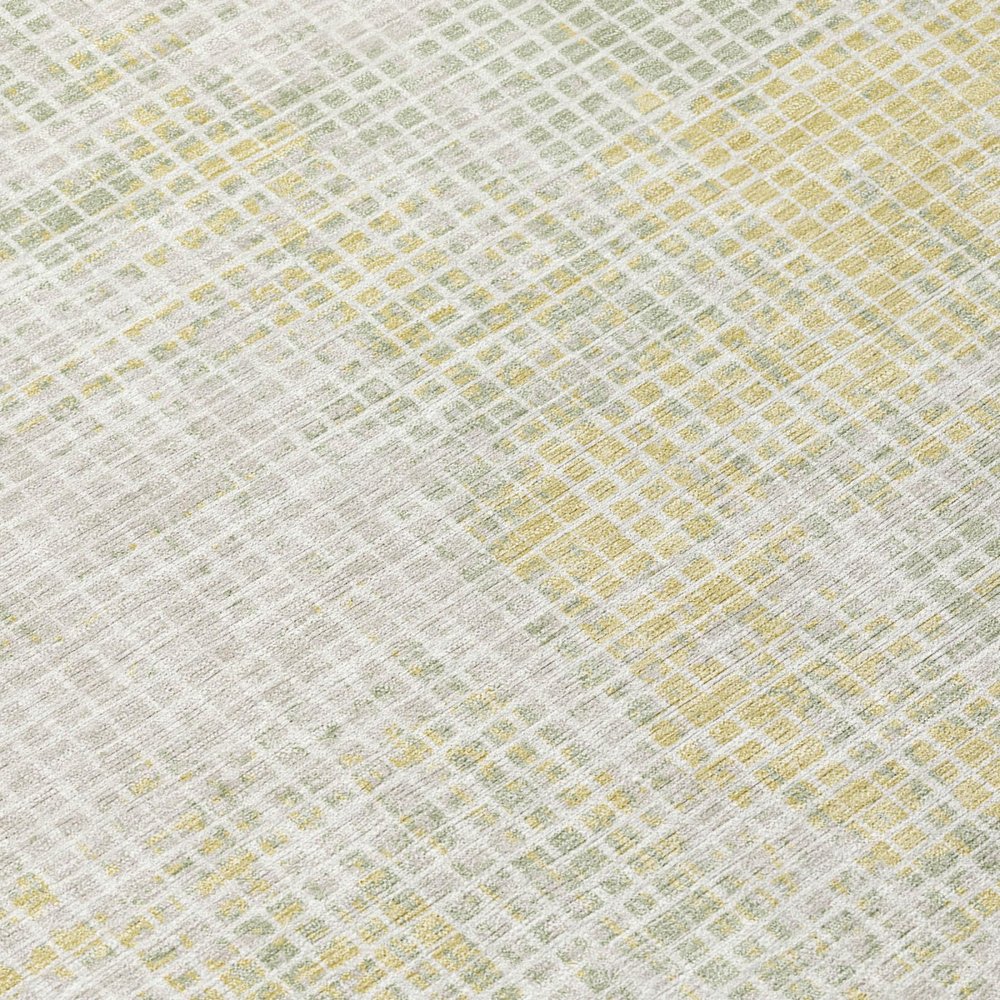 5' X 8' Ivory And Linen Abstract Washable Indoor Outdoor Area Rug HomeRoots
