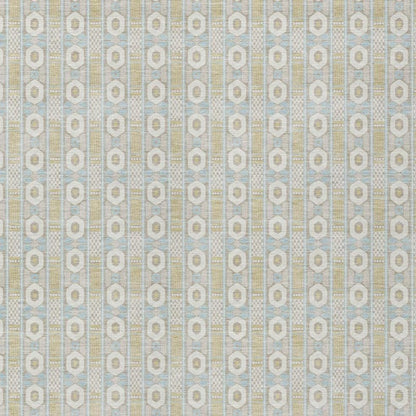 3' X 5' Ivory And Silver Striped Washable Indoor Outdoor Area Rug