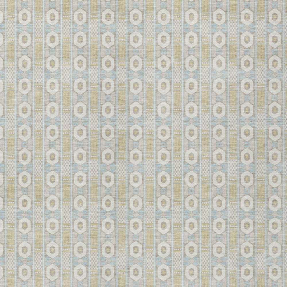 10' X 14' Ivory And Silver Striped Washable Indoor Outdoor Area Rug — view 9
