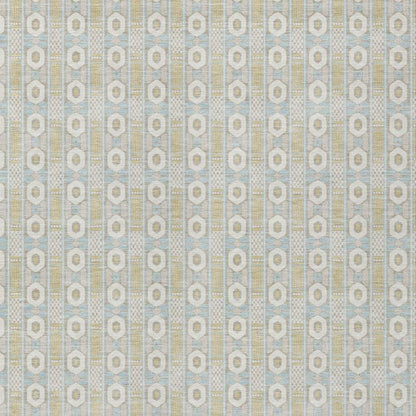 10' X 14' Ivory And Silver Striped Washable Indoor Outdoor Area Rug