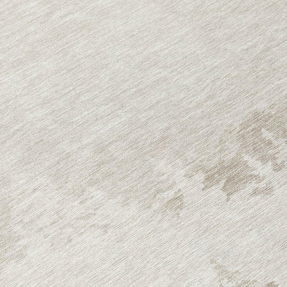 5' X 8' Ivory And Beige Floral Washable Indoor Outdoor Area Rug HomeRoots