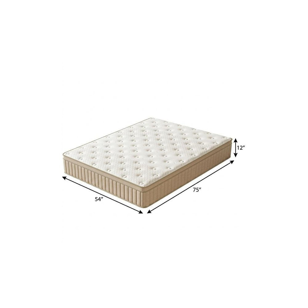 12" Full Double Gel Memory Foam Hybrid Mattress — view 6