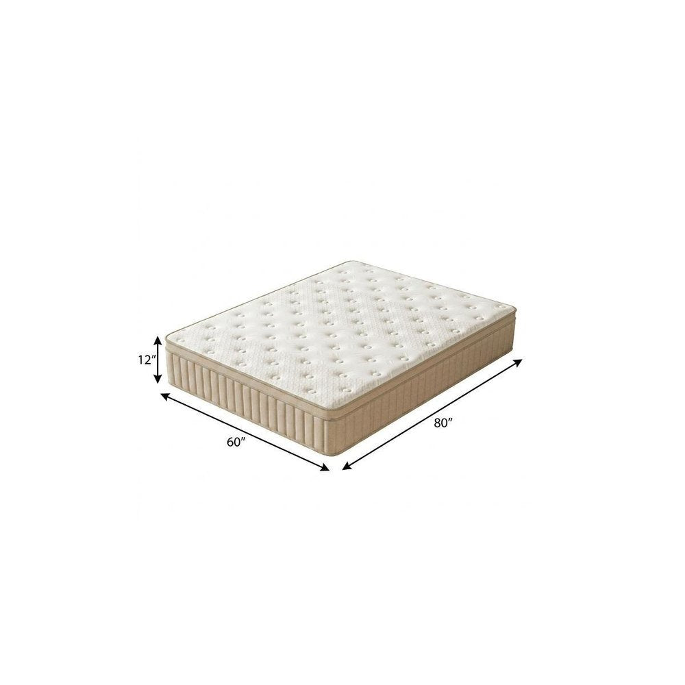 12" Full Double Gel Memory Foam Hybrid Mattress HomeRoots