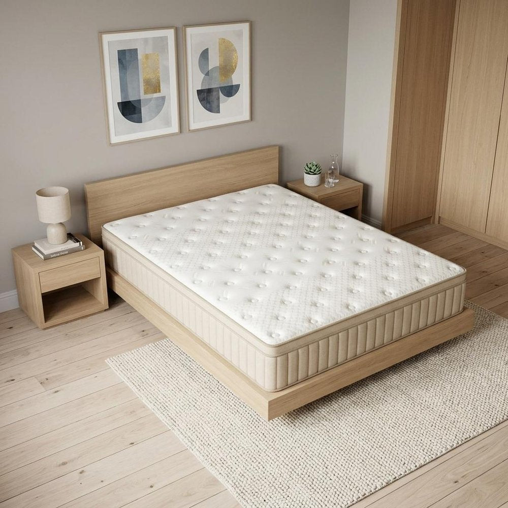 12" Full Double Gel Memory Foam Hybrid Mattress HomeRoots
