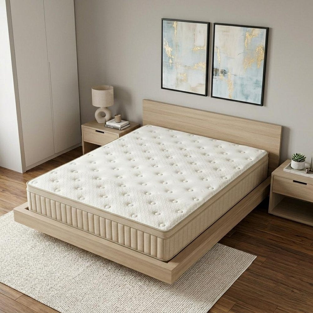 10" Full Double Gel Memory Foam Hybrid Mattress HomeRoots