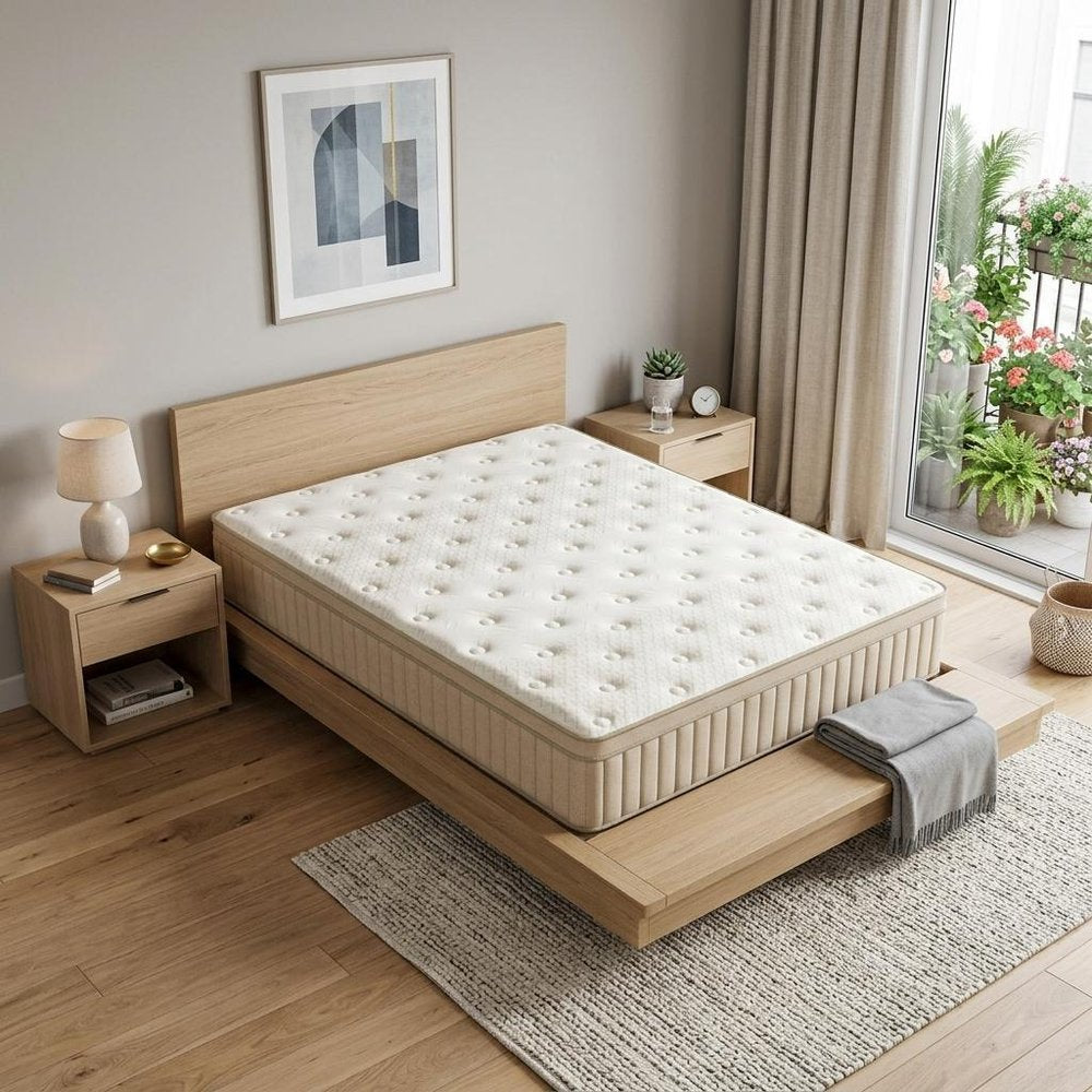 10" Full Double Gel Memory Foam Hybrid Mattress HomeRoots