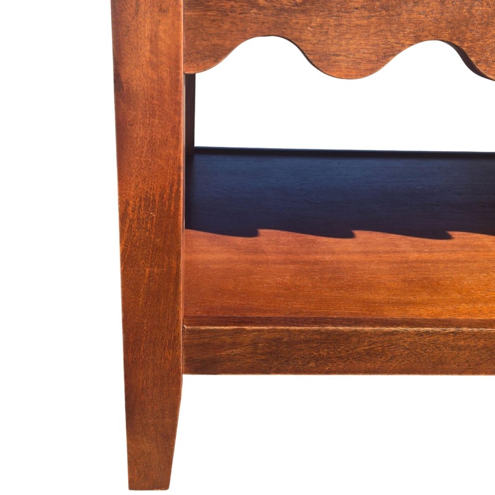 48" Chestnut Solid Wood Coffee Table — view 4