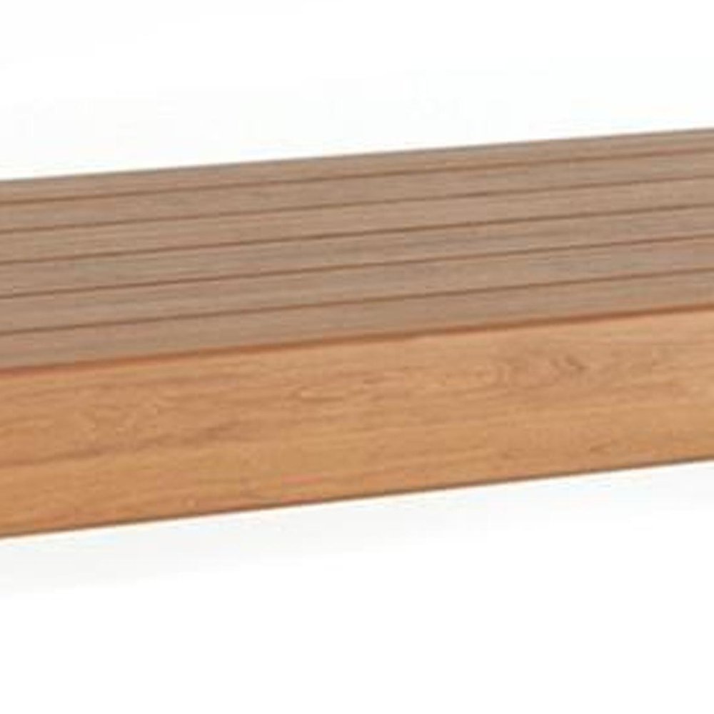 24" Brown Solid Wood Wall Mounted Floating Shelf HomeRoots