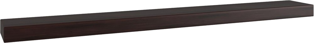12" Espresso Solid Wood Wall Mounted Floating Shelf — view 26