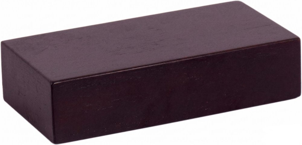 12" Espresso Solid Wood Wall Mounted Floating Shelf — view 2
