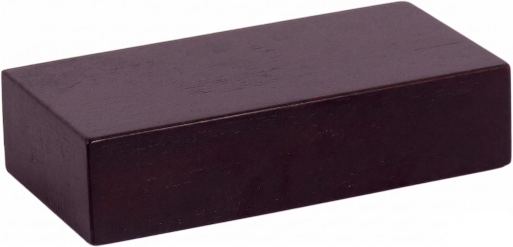24" Espresso Solid Wood Wall Mounted Floating Shelf — view 1