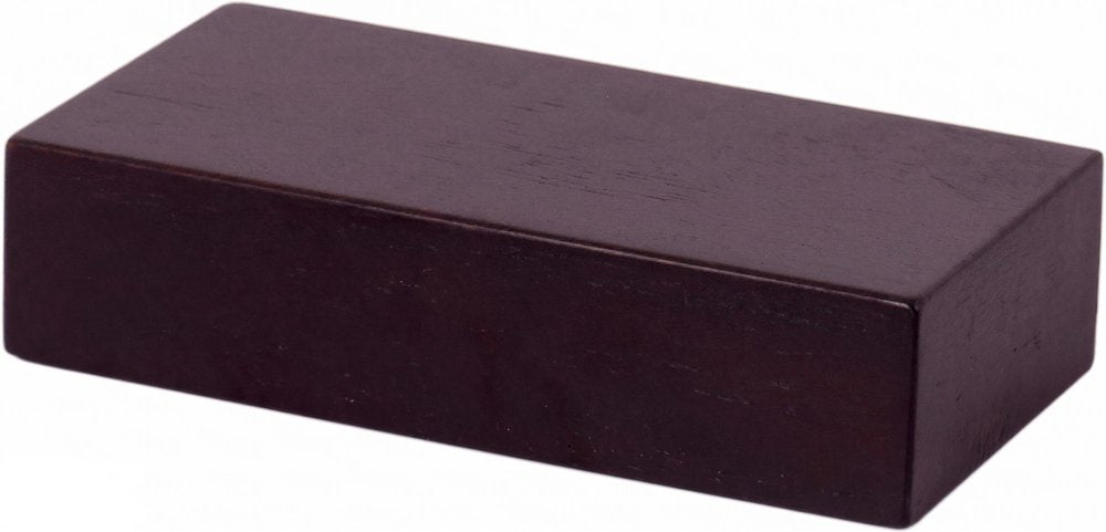 12" Espresso Solid Wood Wall Mounted Floating Shelf — view 3