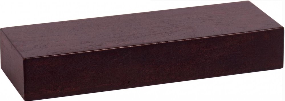 24" Espresso Solid Wood Wall Mounted Floating Shelf — view 8
