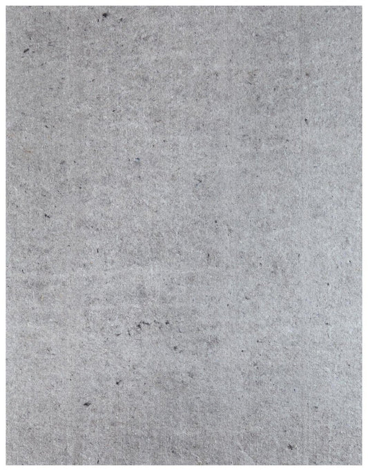9' x 12' Gray And Black Non Slip Rug Pad