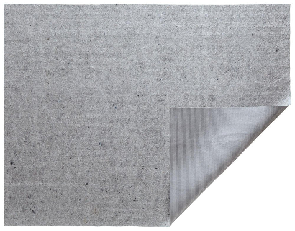 10' x 14' Gray And Black Non Slip Rug Pad — view 1