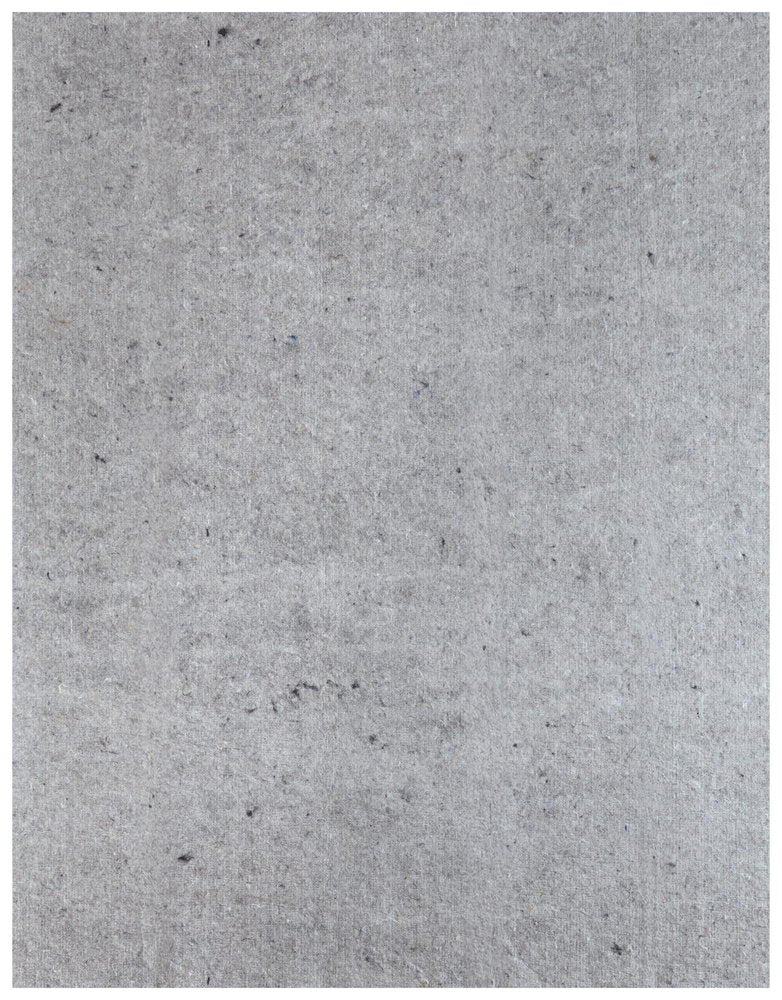 12' x 15' Gray And Black Non Slip Rug Pad HomeRoots