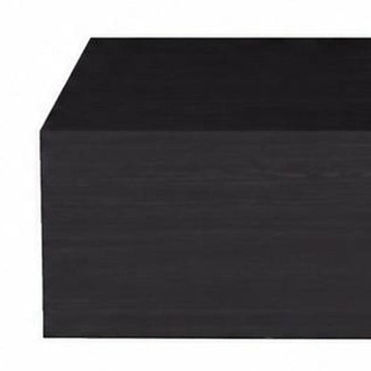 Set of Two 16" Oak Wood One Drawer Floating Nightstand HomeRoots