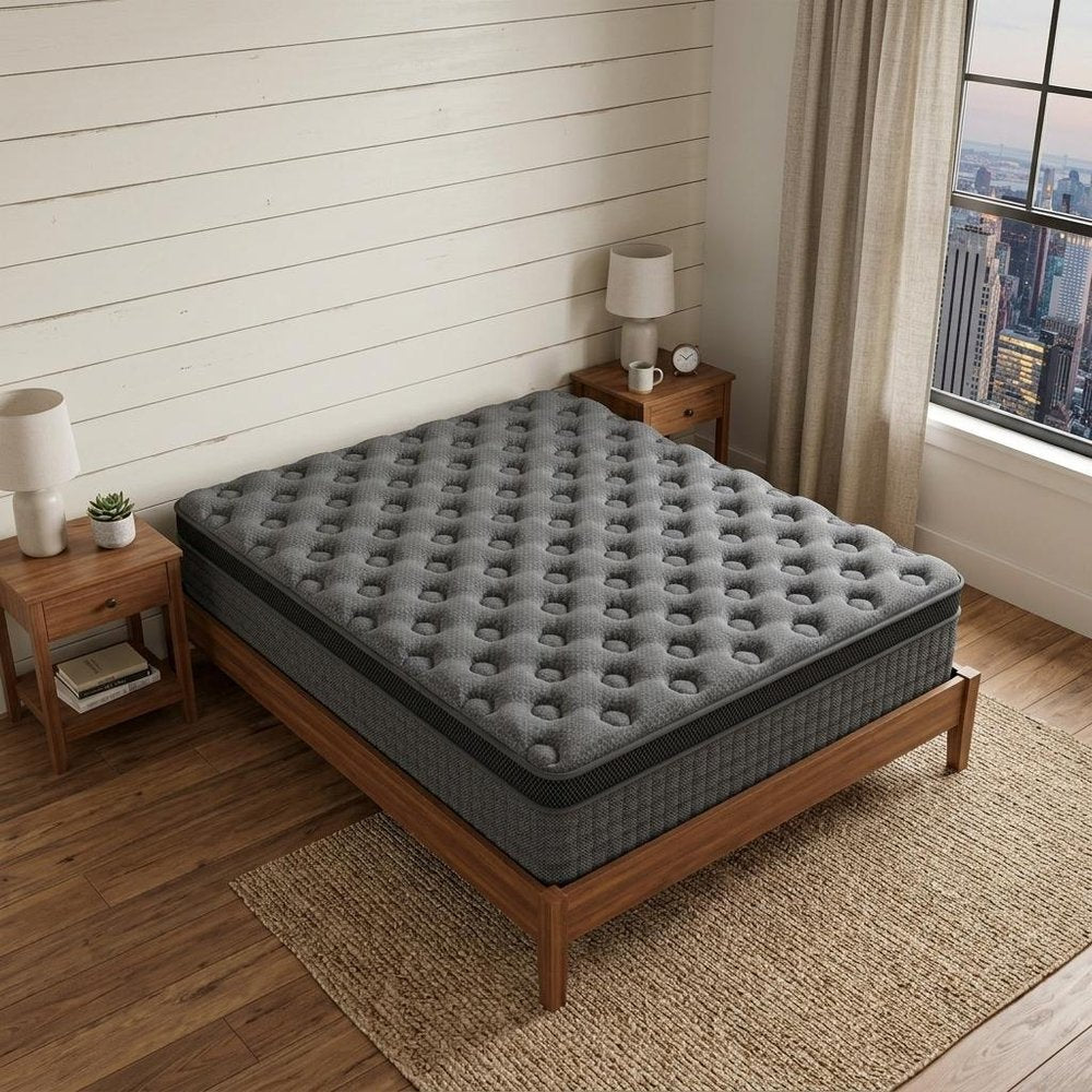 14" Queen Lumbar Support Memory Foam Hybrid Mattress — view 13