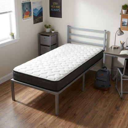 7" Split California King Foam Plush Foam Mattress HomeRoots