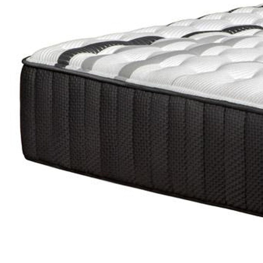 14" Graphite And Titanium Infused Twin Gel Memory Foam Firm Hybrid Mattress — view 11