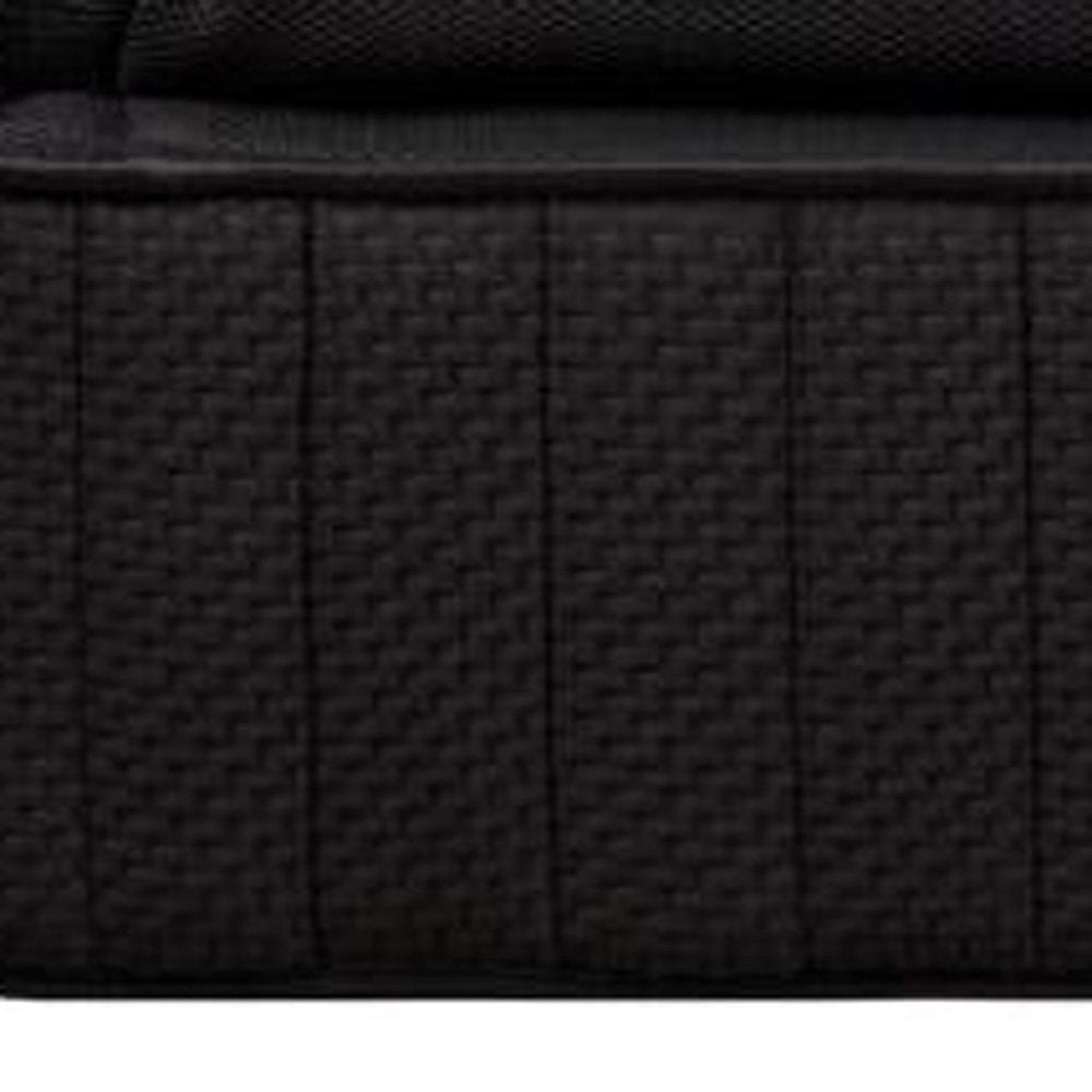 16" Graphite And Titanium Infused Split California King Gel Memory Foam Ultra plush Hybrid Mattress — view 3