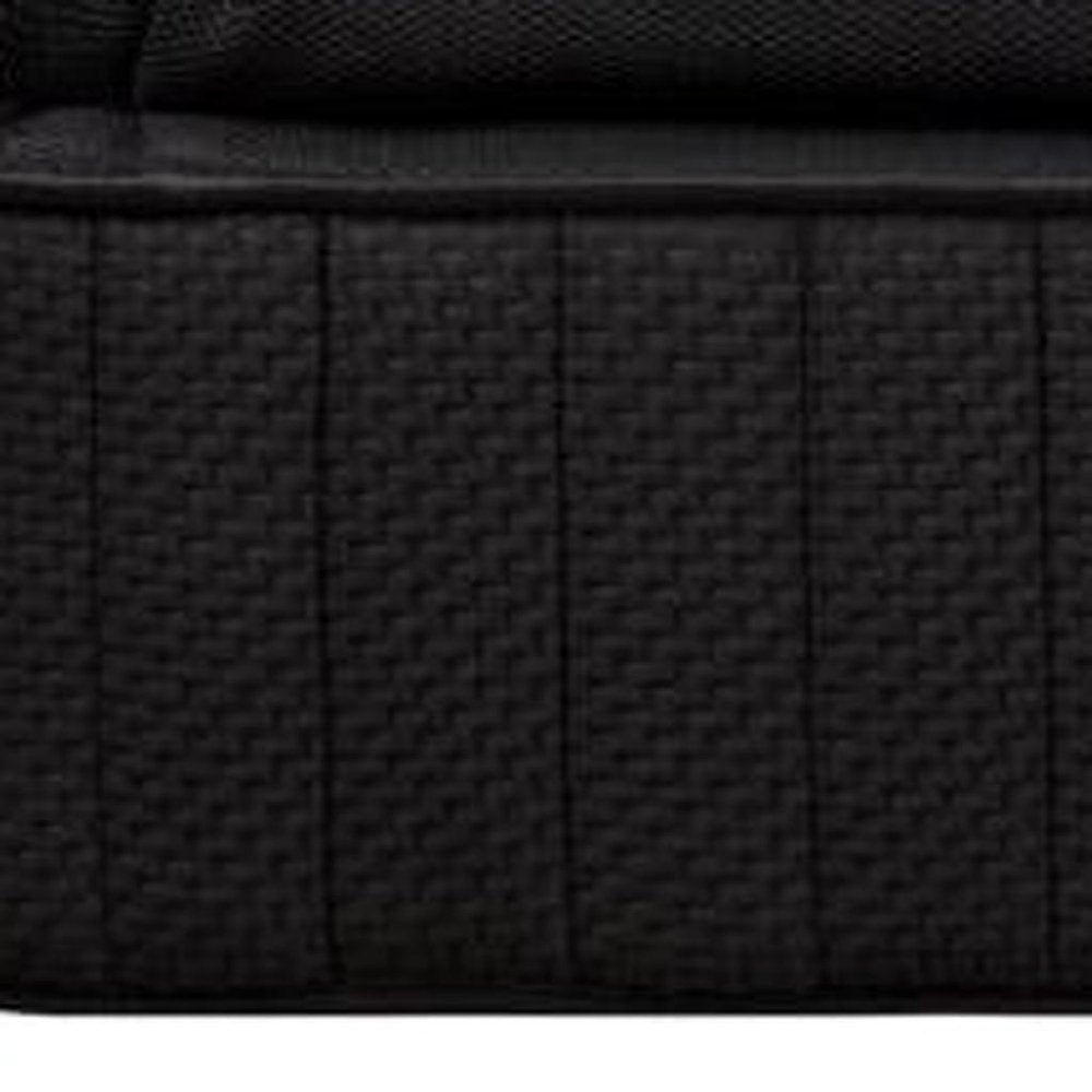 16" Graphite And Titanium Infused Split California King Gel Memory Foam Ultra plush Hybrid Mattress — view 9