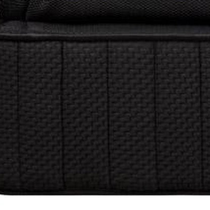 16" Graphite And Titanium Infused Split California King Gel Memory Foam Ultra plush Hybrid Mattress HomeRoots