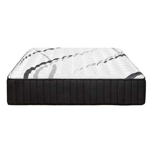 14" Graphite And Titanium Infused Split California King Gel Memory Foam Medium Hybrid Mattress