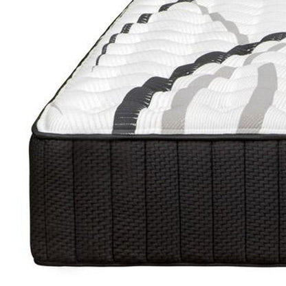 14" Graphite And Titanium Infused Split California King Gel Memory Foam Medium Hybrid Mattress