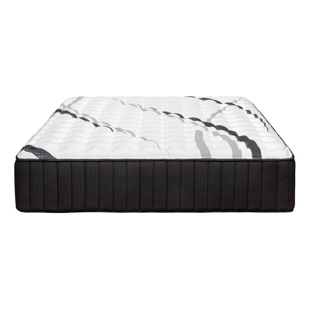 14" Graphite And Titanium Infused Split California King Gel Memory Foam Medium Hybrid Mattress — view 12