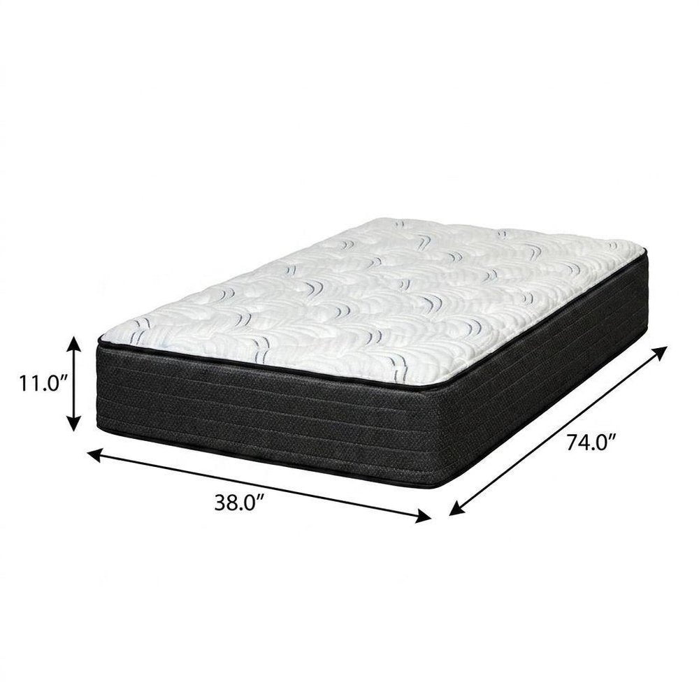 11" Split California King Foam Extra Firm Hybrid Mattress — view 5