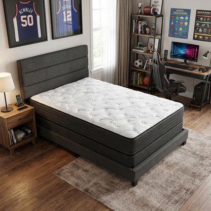 11" Full XL Foam Extra Firm Hybrid Mattress HomeRoots
