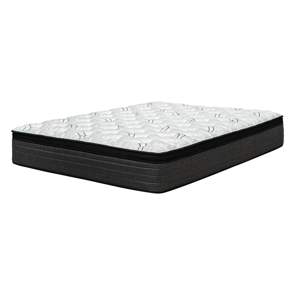 12" Split California King Foam Plush Euro Top Hybrid Mattress — view 2