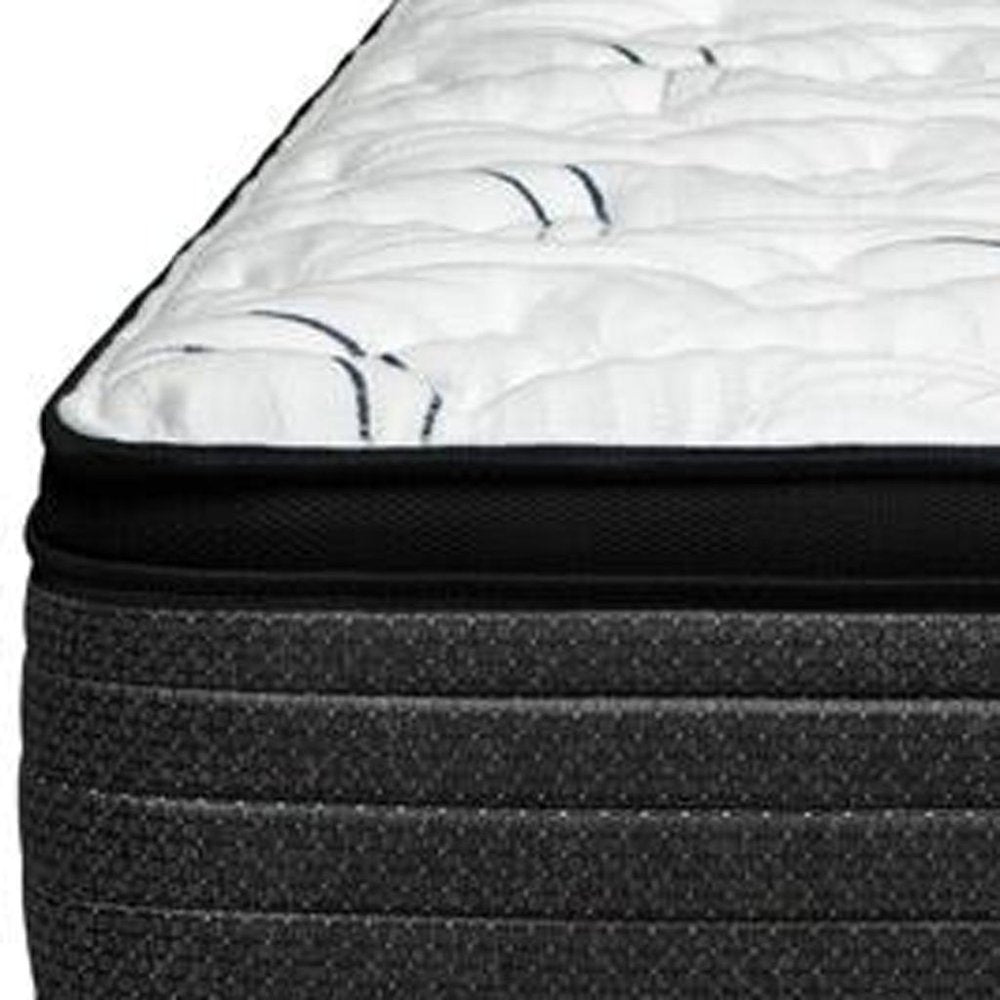 12" Split California King Foam Plush Euro Top Hybrid Mattress — view 3