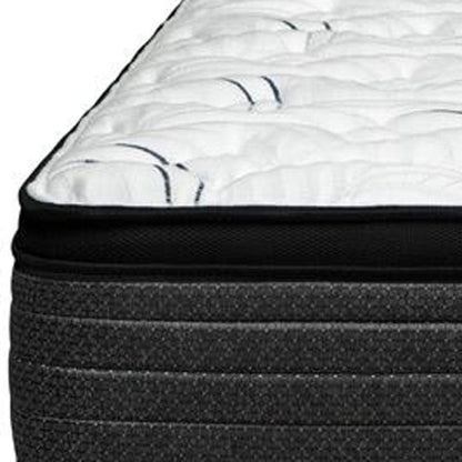 12" Split California King Foam Plush Euro Top Hybrid Mattress HomeRoots