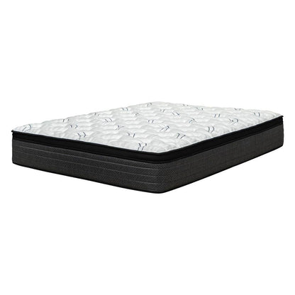 12" Split California King Foam Plush Euro Top Hybrid Mattress HomeRoots