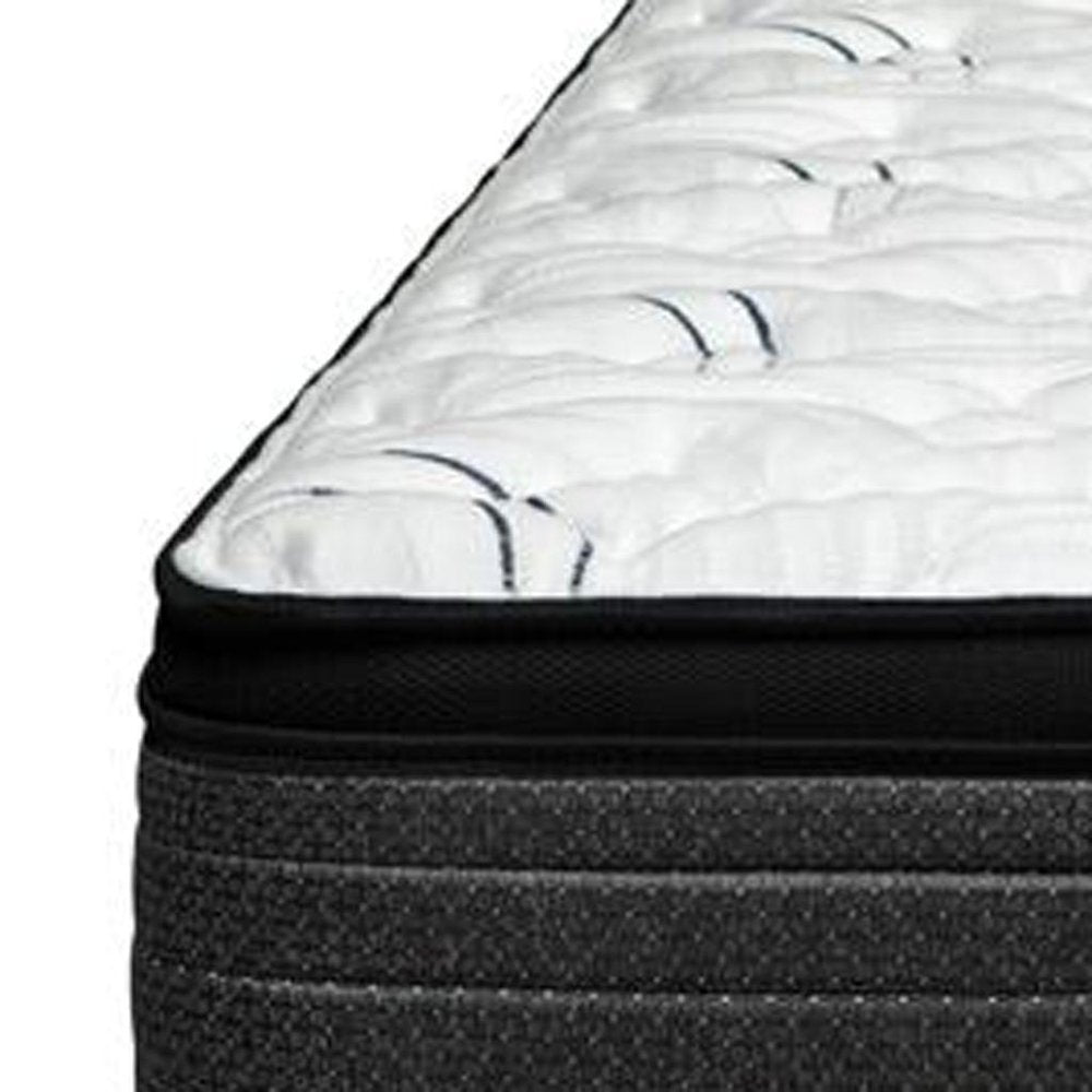 12" Split California King Foam Plush Euro Top Hybrid Mattress — view 9