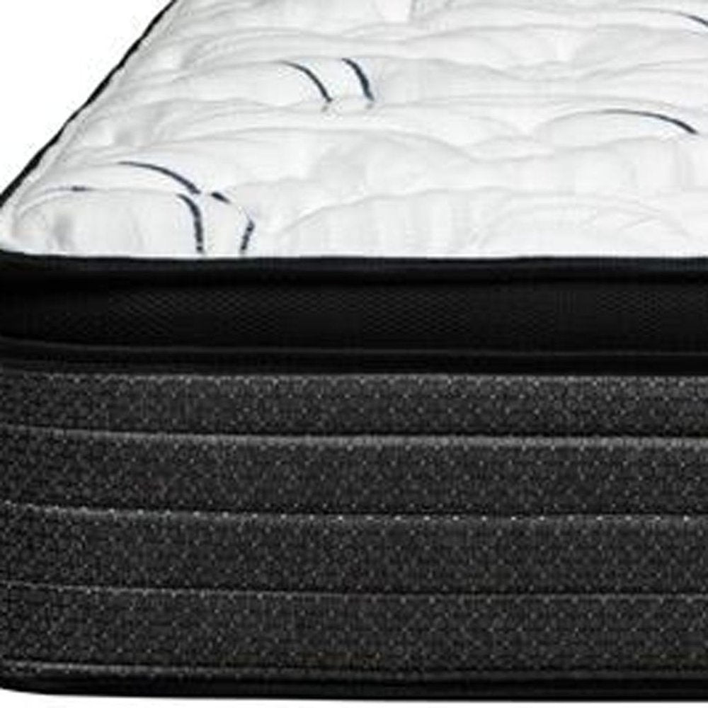 12" Split California King Foam Plush Euro Top Hybrid Mattress HomeRoots