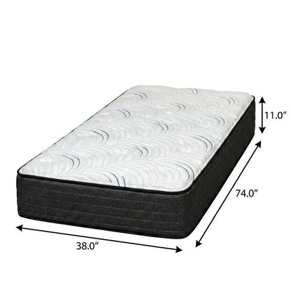 11" Twin Foam Medium Hybrid Mattress HomeRoots
