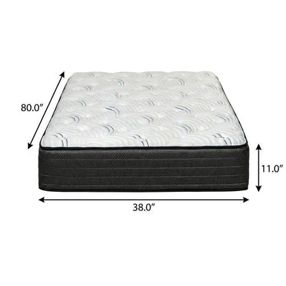 11" Twin Foam Medium Hybrid Mattress HomeRoots