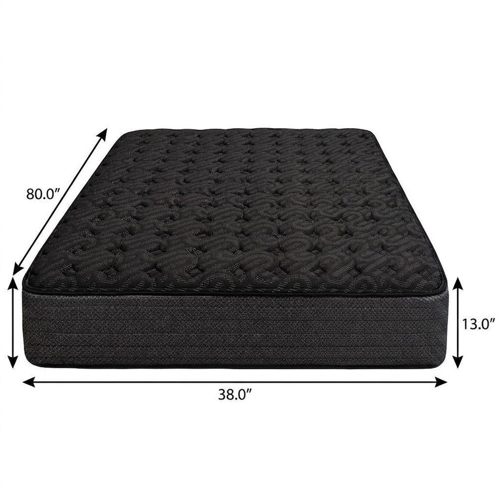 13" Copper Infused Split California King Gel Memory Foam Extra Firm Hybrid Mattress — view 11