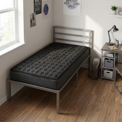 13" Copper Infused Split California King Gel Memory Foam Extra Firm Hybrid Mattress HomeRoots