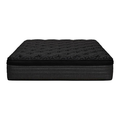14" Copper Infused Split California King Gel Memory Foam Plush Euro Top Hybrid Mattress HomeRoots