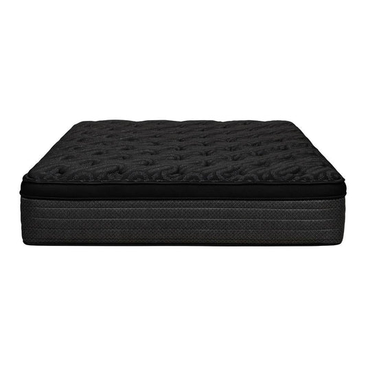 14" Copper Infused Split California King Gel Memory Foam Plush Euro Top Hybrid Mattress HomeRoots