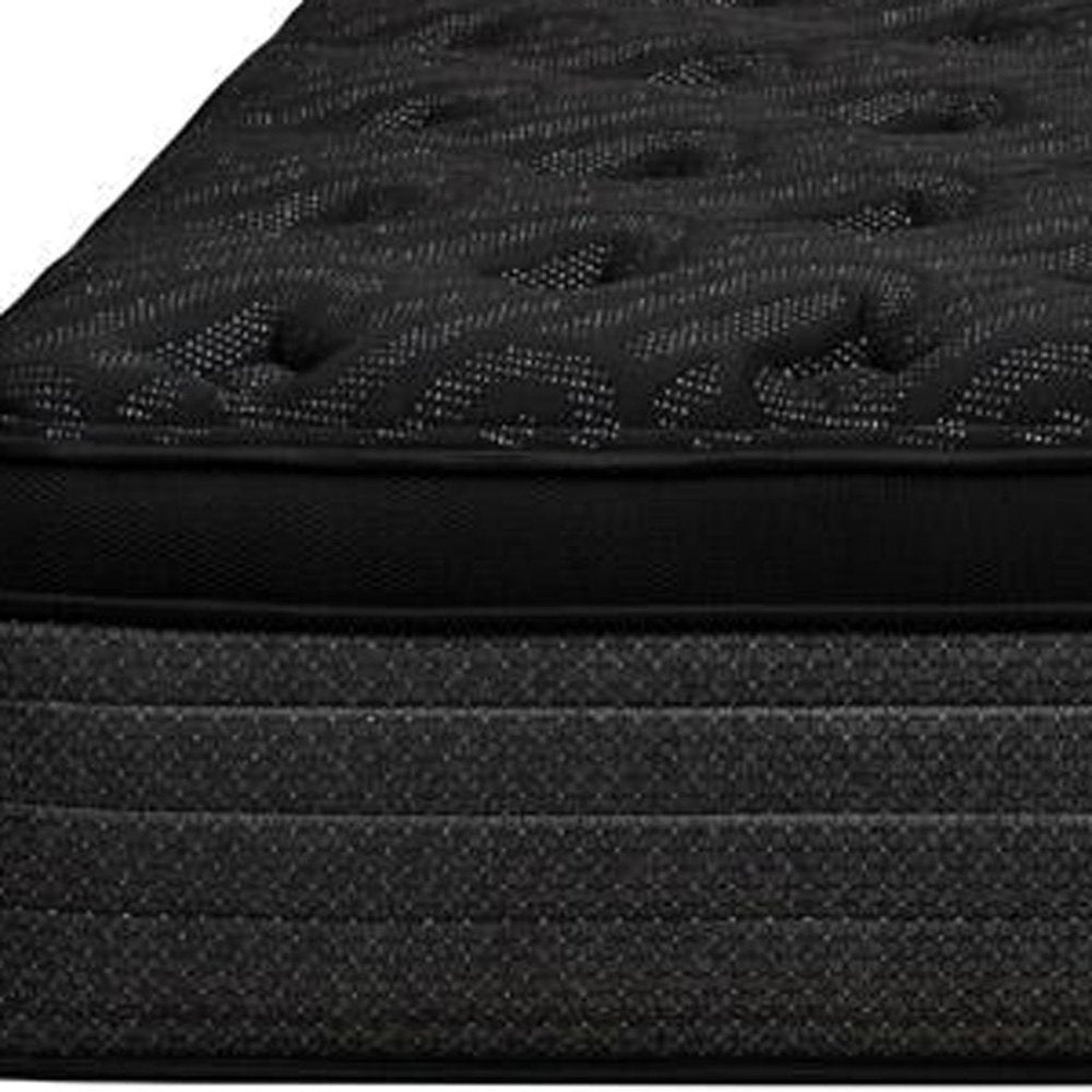 14" Copper Infused Split California King Gel Memory Foam Plush Euro Top Hybrid Mattress HomeRoots