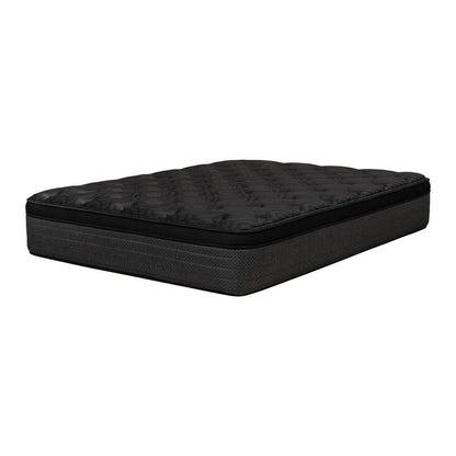 14" Copper Infused Split California King Gel Memory Foam Plush Euro Top Hybrid Mattress HomeRoots