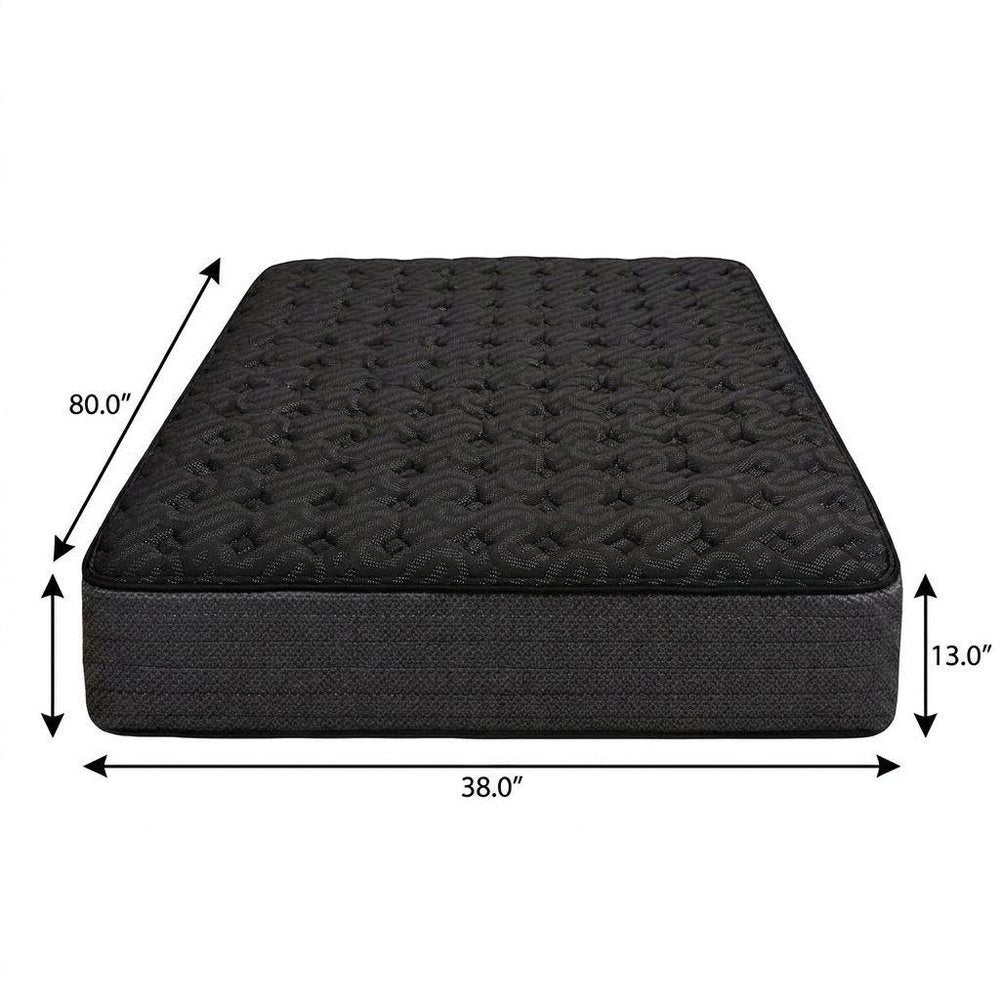 13" Copper Infused Split California King Gel Memory Foam Firm Hybrid Mattress — view 11